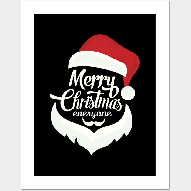 Merry christmas everyone Wall Art by hcreativeart